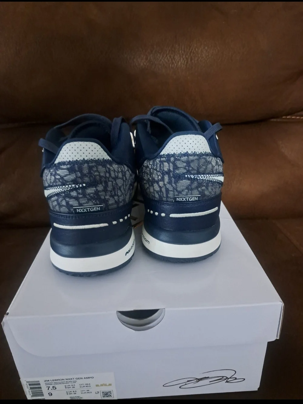 Nike Men’s Navy Blue Basketball Shoes - LeBron Edition